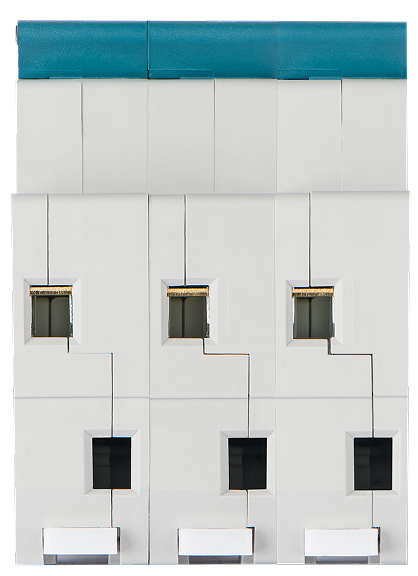 Держатель предохранителя 10х38, 3P+N, 32А, 500В AC