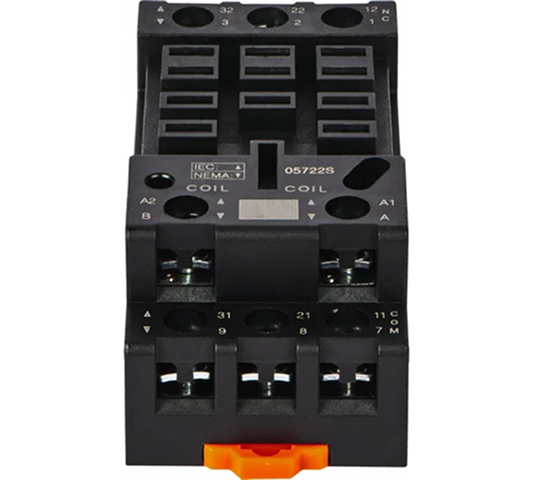 Розетка для печатного монтажа реле RP7.32, RP7.33